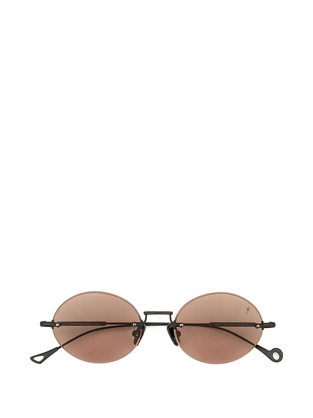 Met round-shape rimless sunglasses -