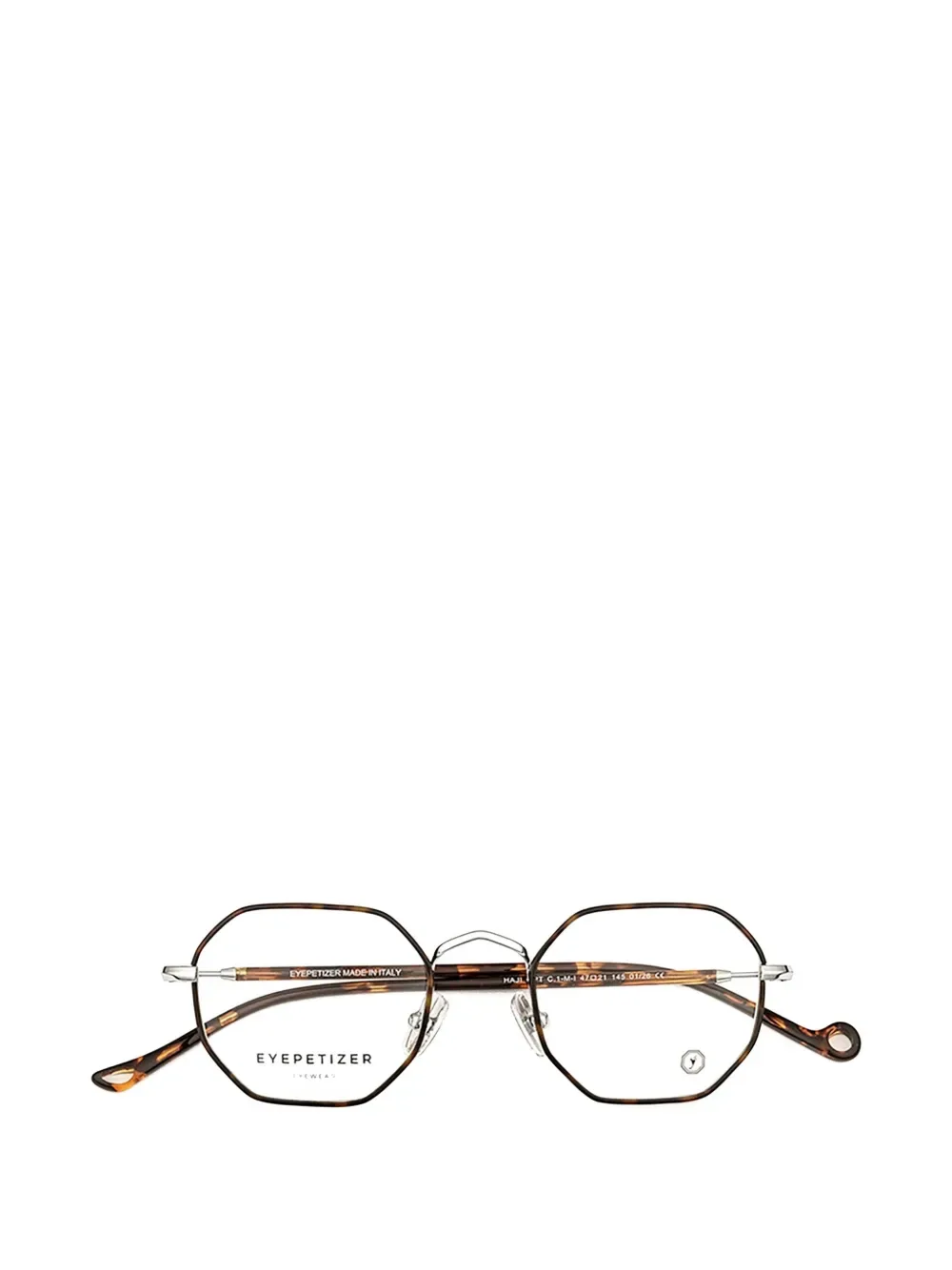 Haji tortoiseshell-pattern glasses -