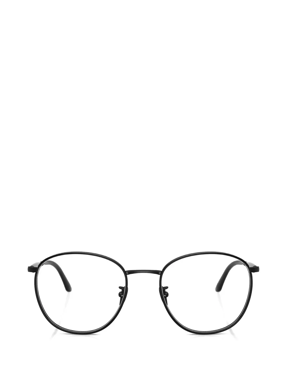 round-frame glasses -