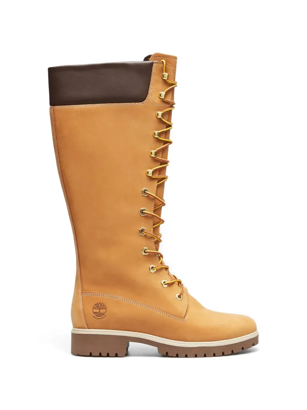 lace-up knee-high boots - by Timberland