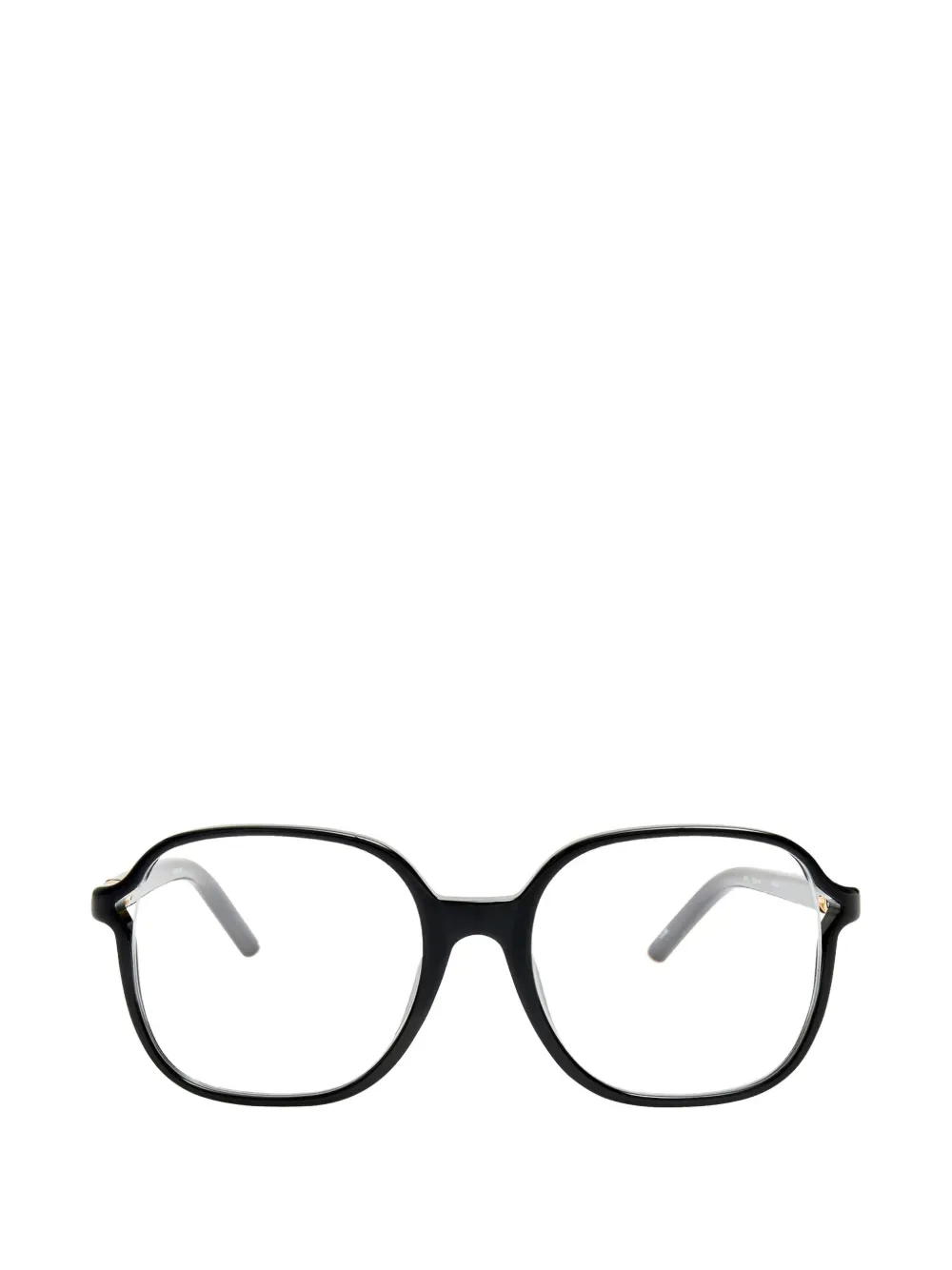 oversized-frame glasses -