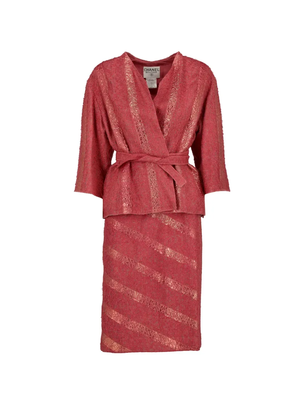 2019 bouclé suit (set of two) -