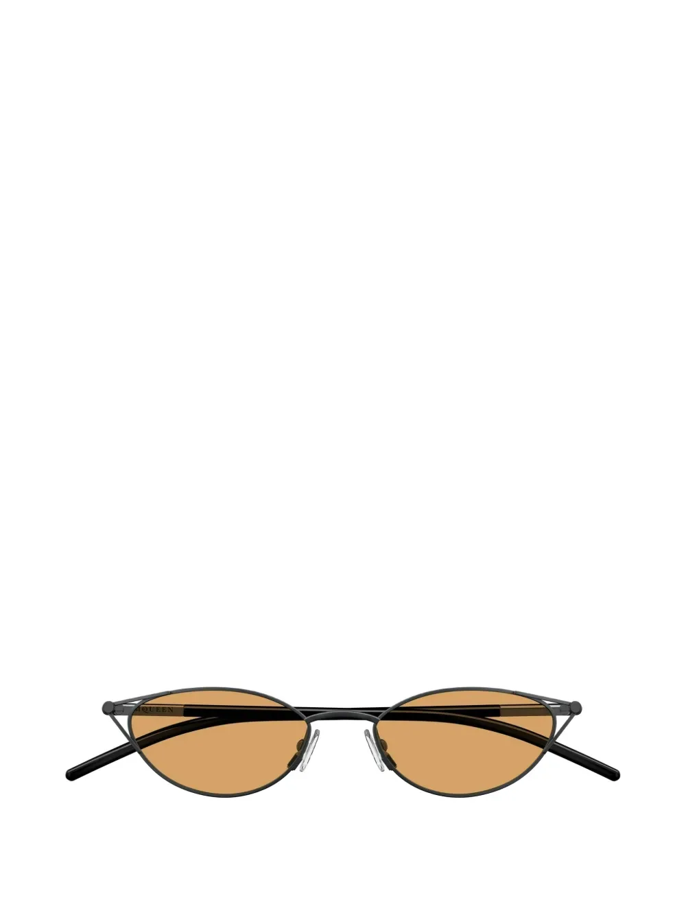 oval-frame sunglasses - by Alexander McQueen Eyewear