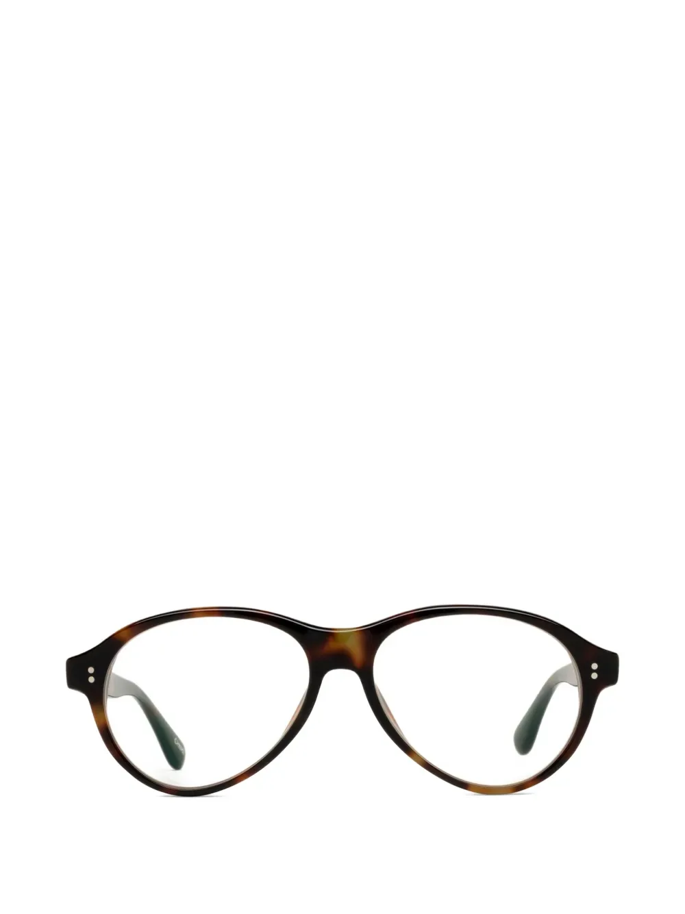 round-frame glasses -