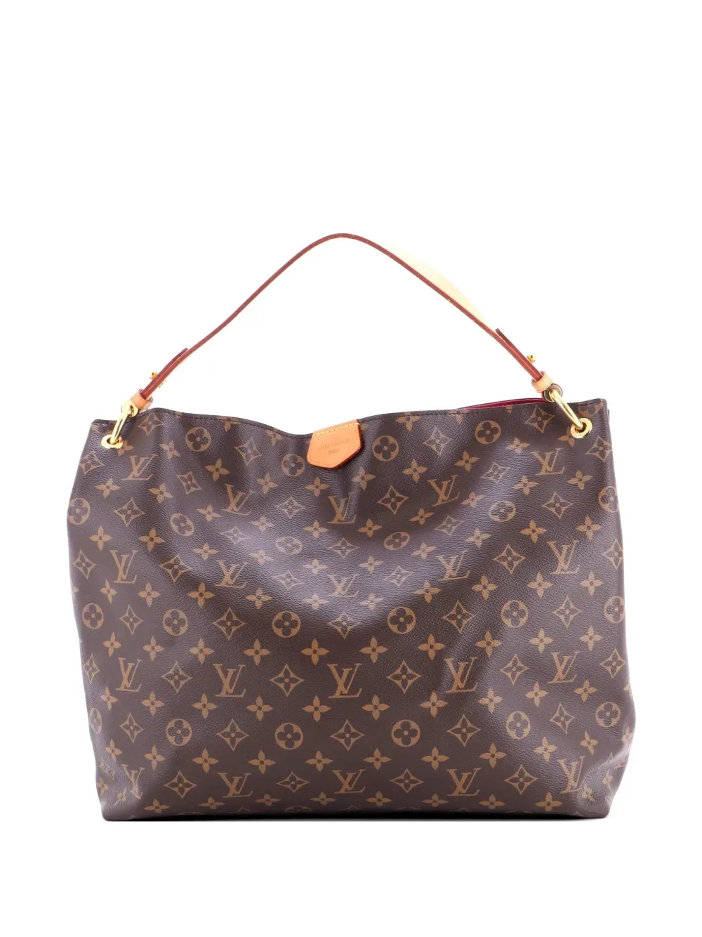 Graceful Handbag Monogram Canvas MM hobo bag -