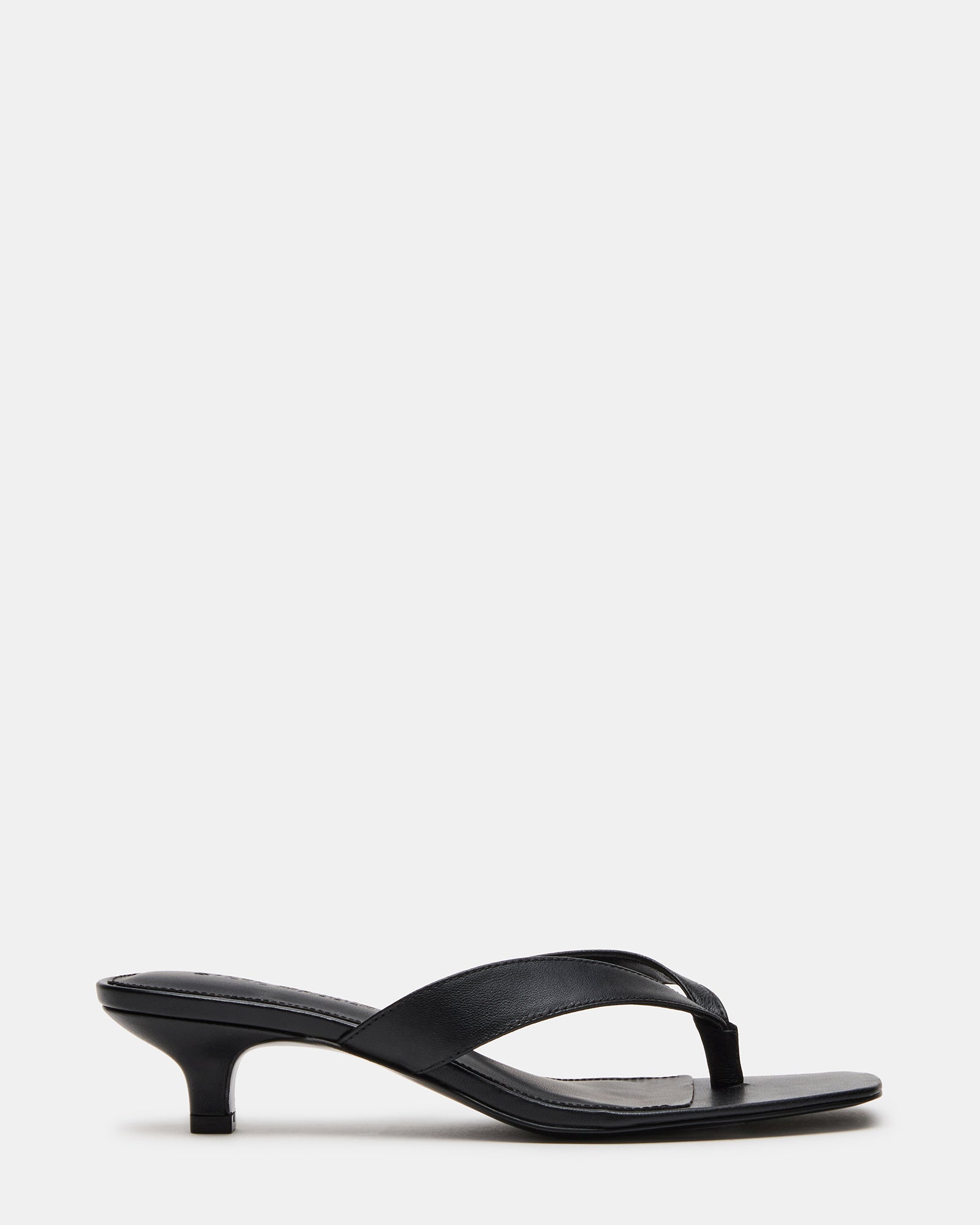 Tracie Thong Heels - Leather
