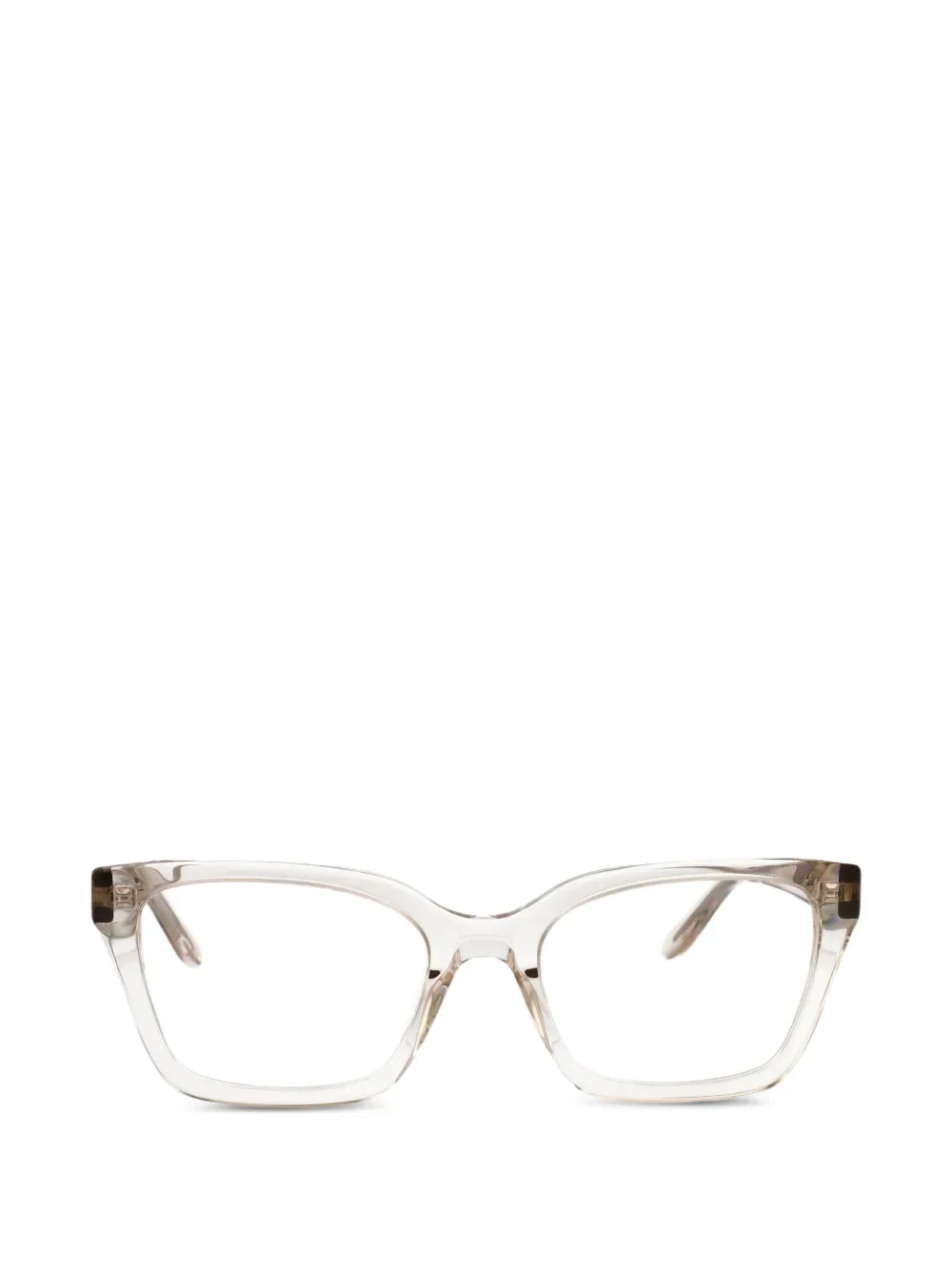 square-frame glasses -