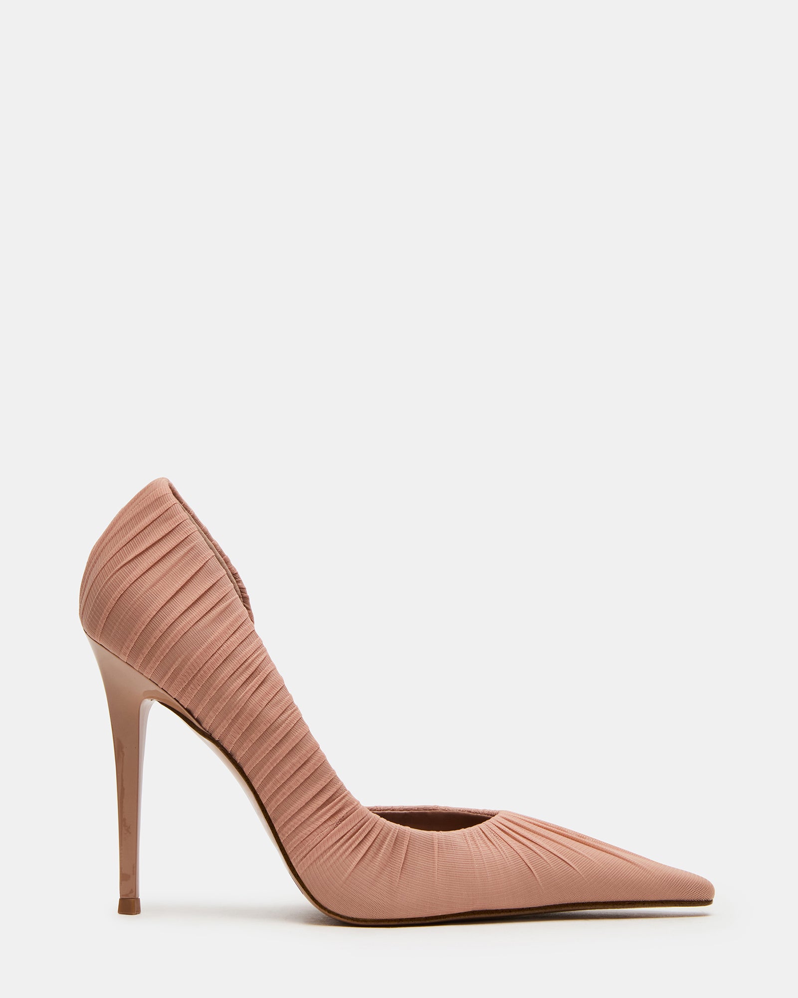 Elegant Pointed Toe Heels - Synthetic