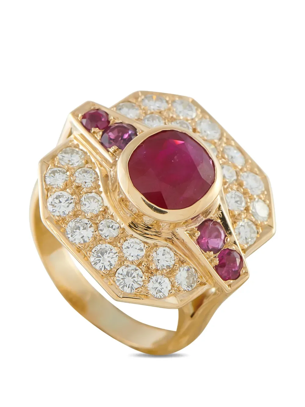 ruby diamond ring -