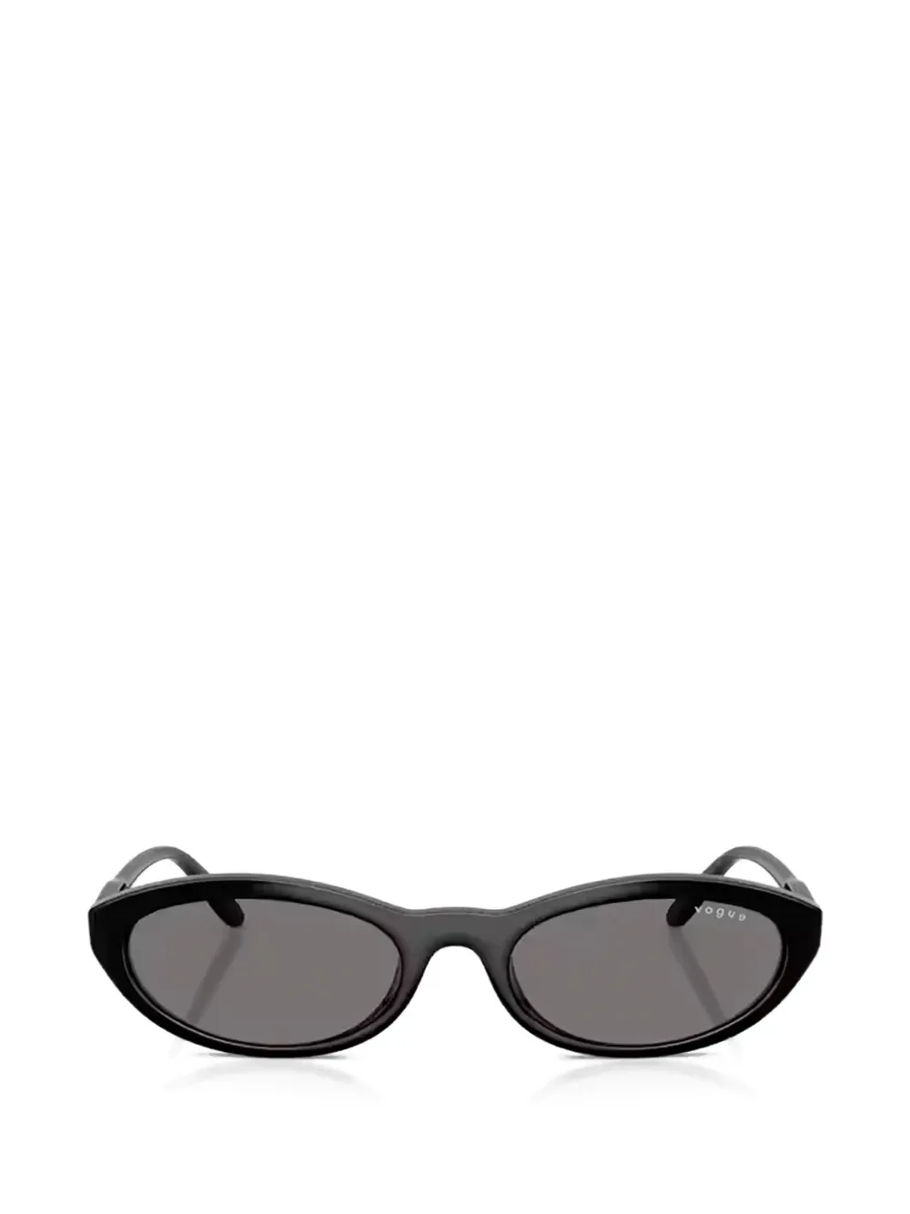 oval-frame sunglasses -