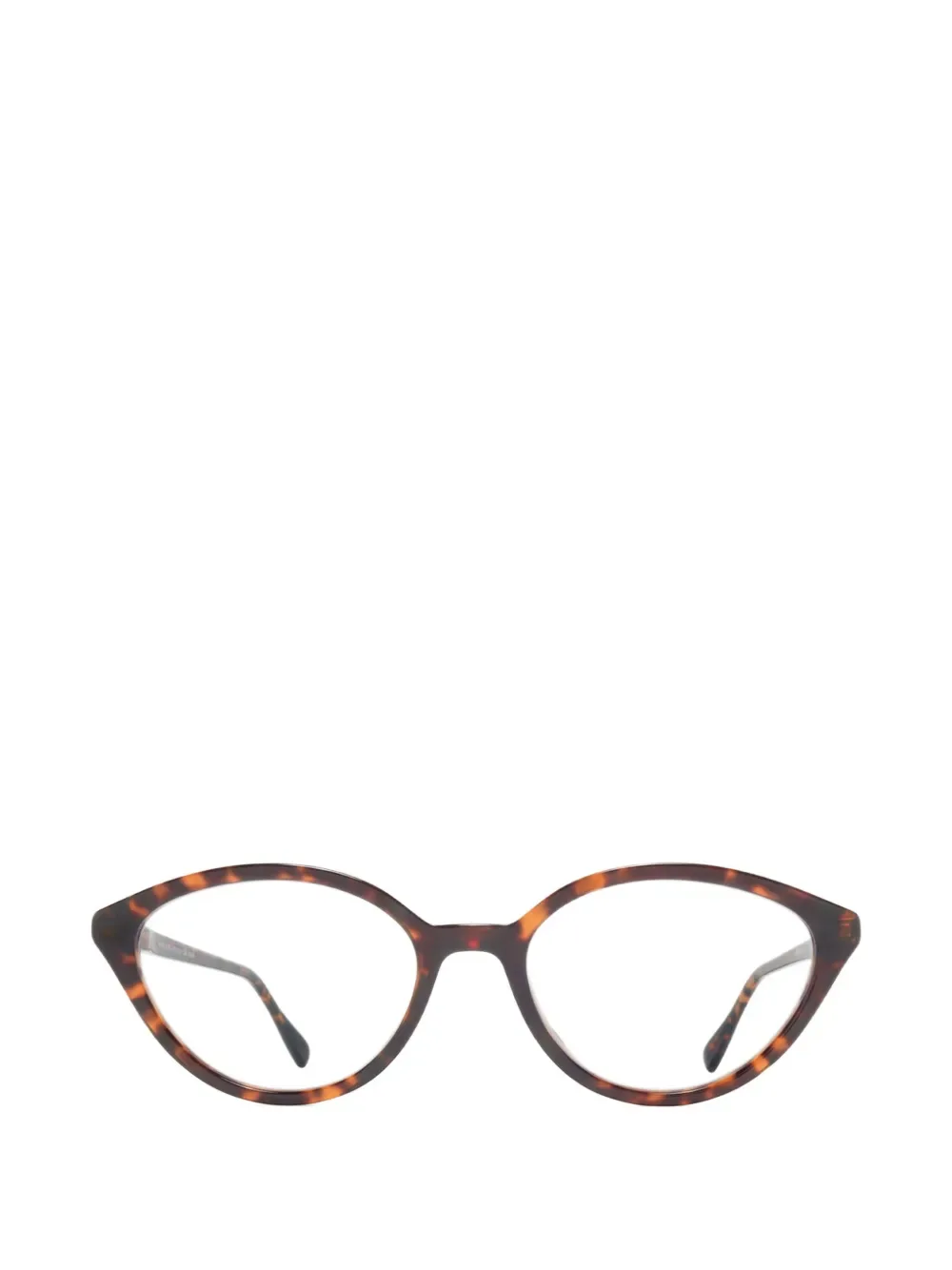 Nuria havana oval-frame glasses -
