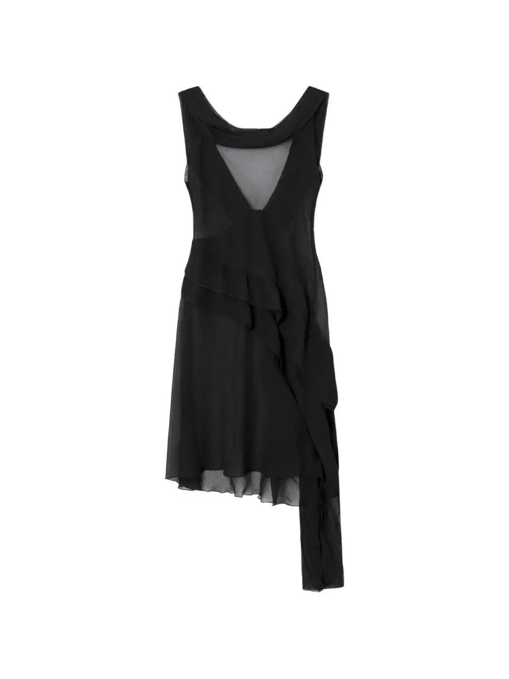 Boa asymmetric mini dress -