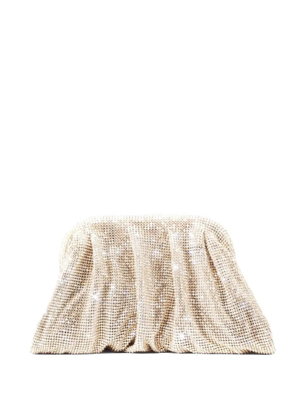 Venus draped clutch bag -