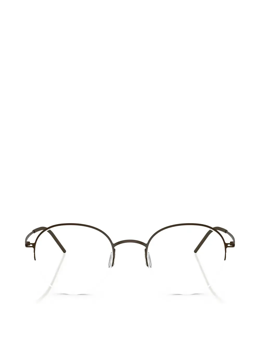 two-tone round glasses -