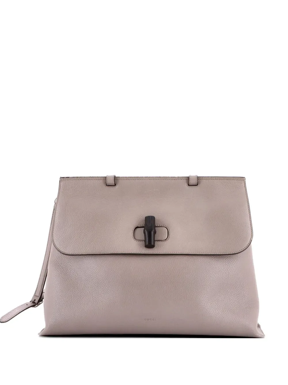 Bamboo Daily Top Handle Bag Leather Large satchel -