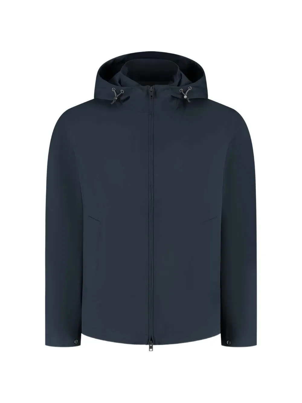 hooded zip jacket -