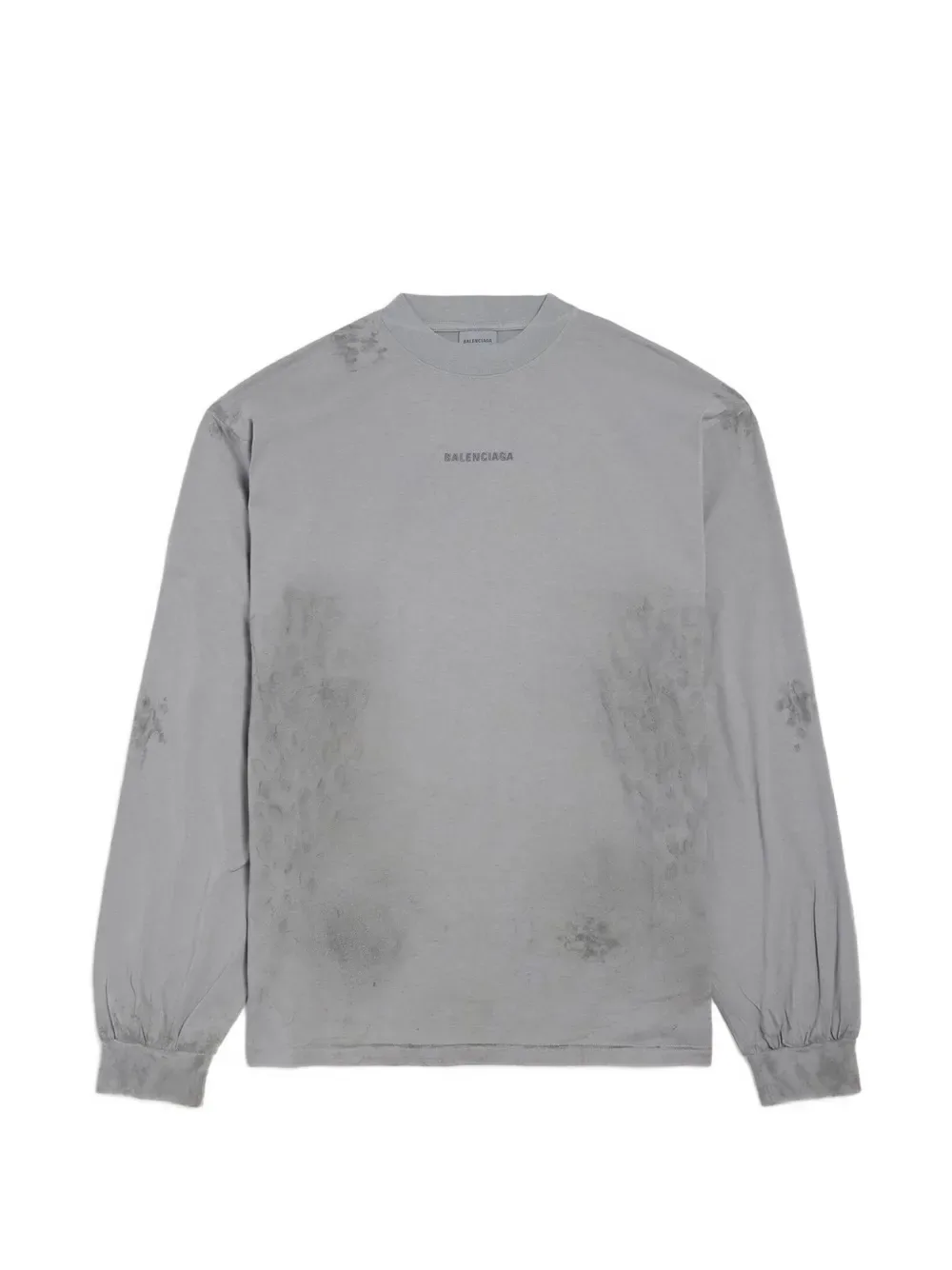 long-sleeve cotton T-shirt -
