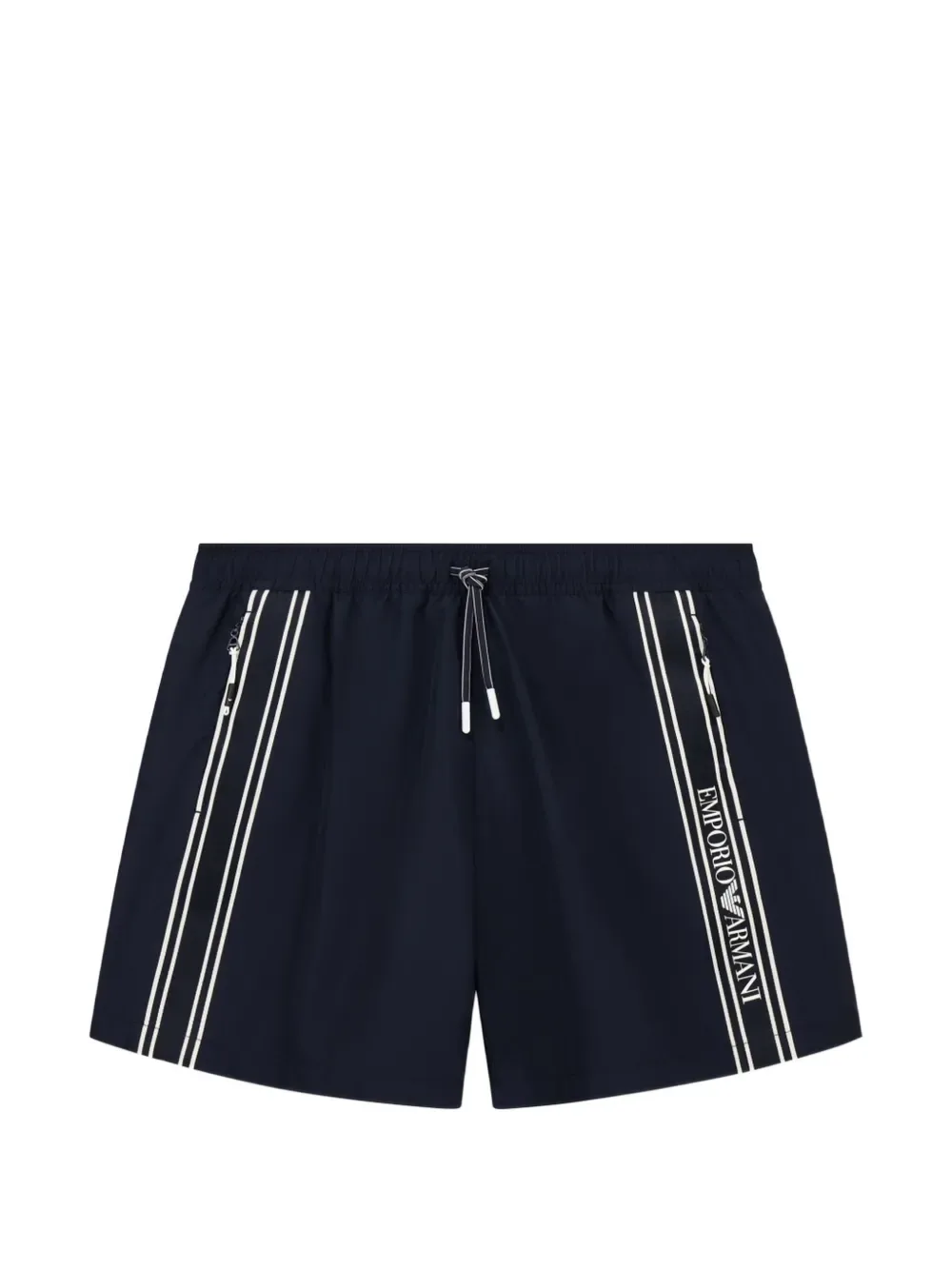 side-stripe swim shorts -