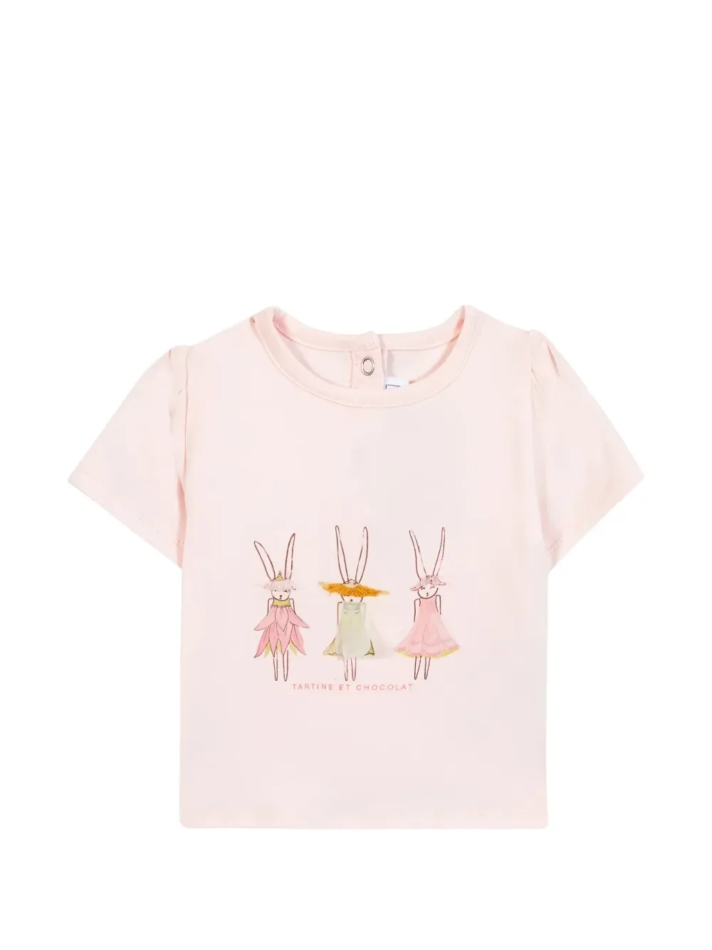 rabbit-graphic t-shirt -