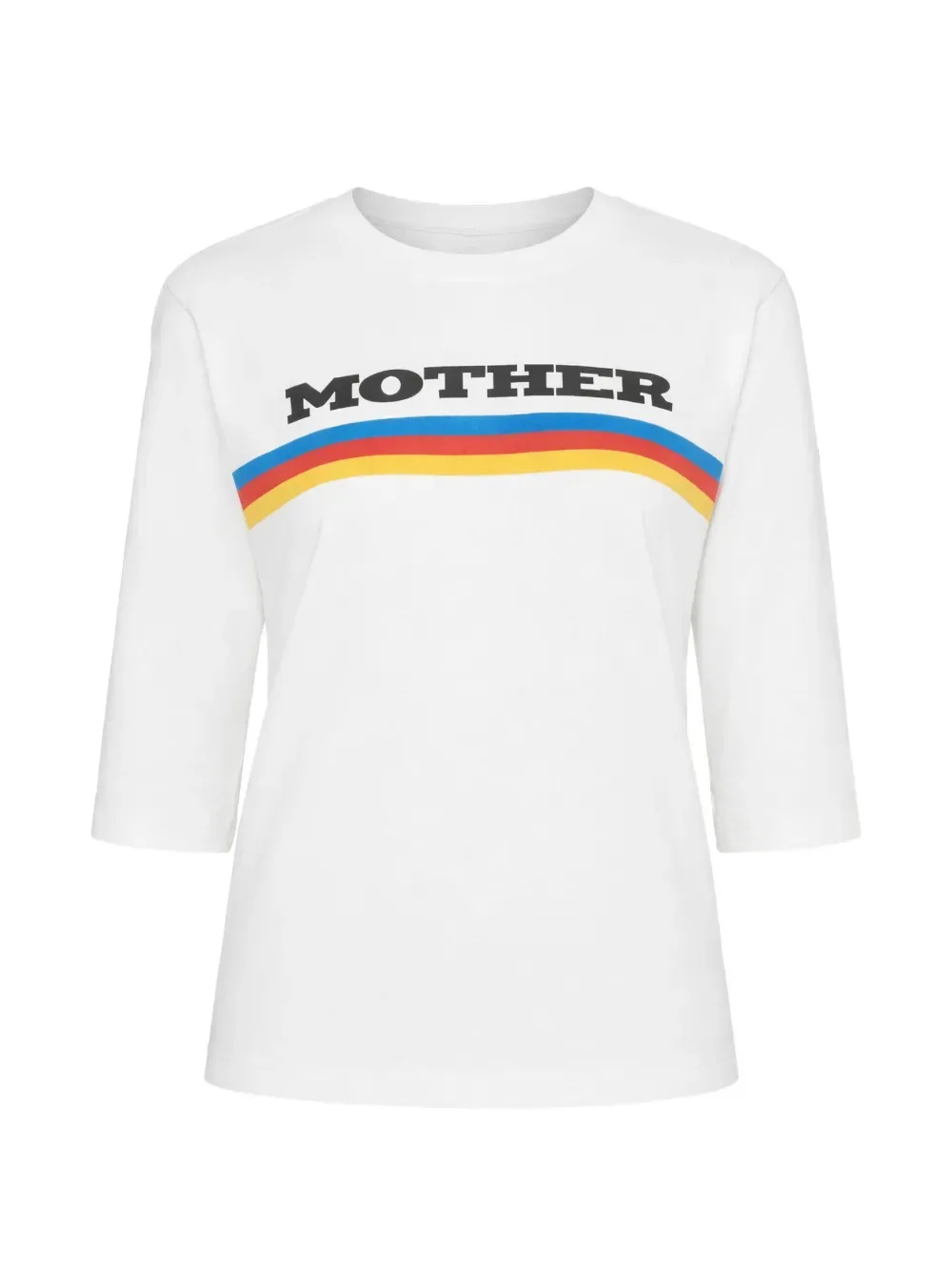 The Better Half rainbow stripe t-shirt -