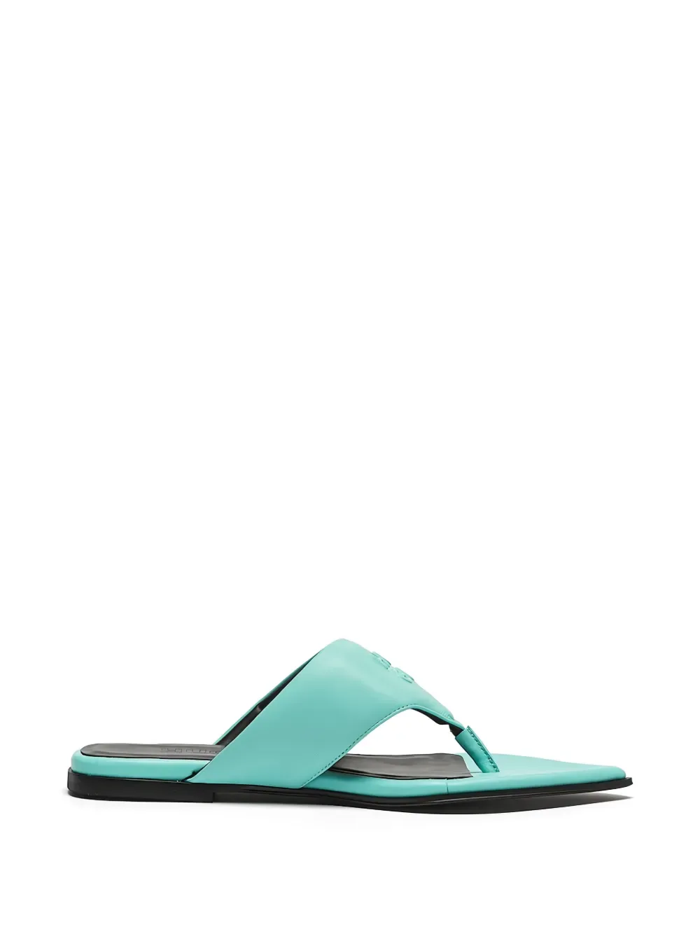 embossed thong sandals -