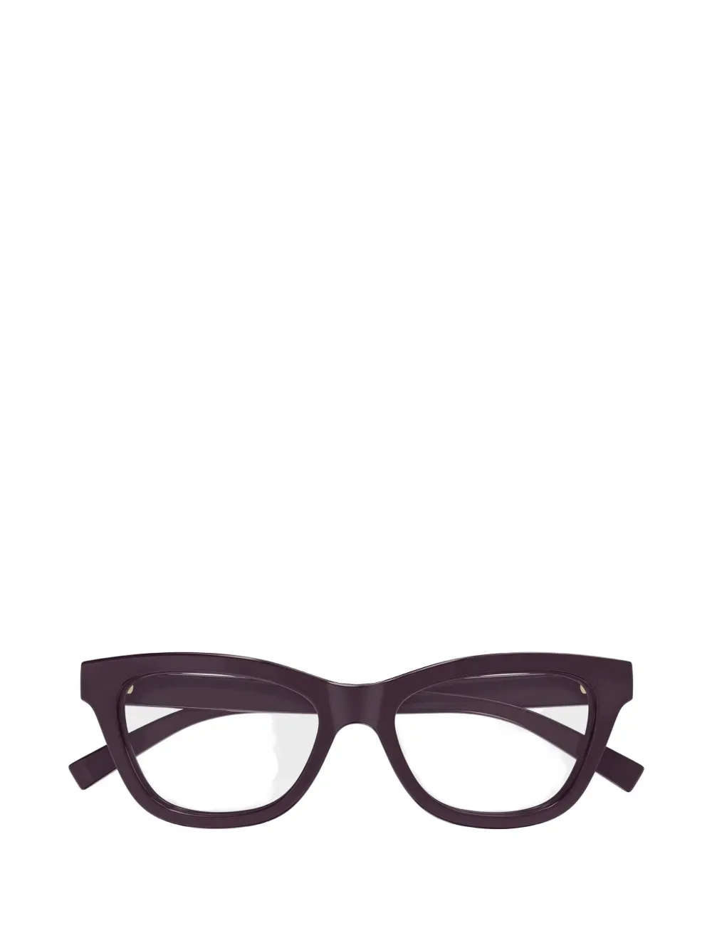 cat-eye glasses -