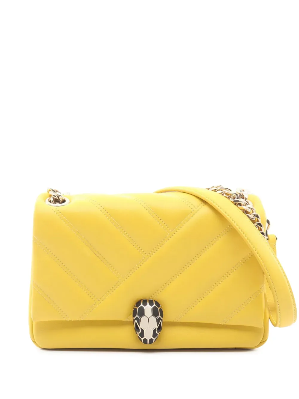 2010-2026 Leather Serpenti Cabochon Chain crossbody bag -