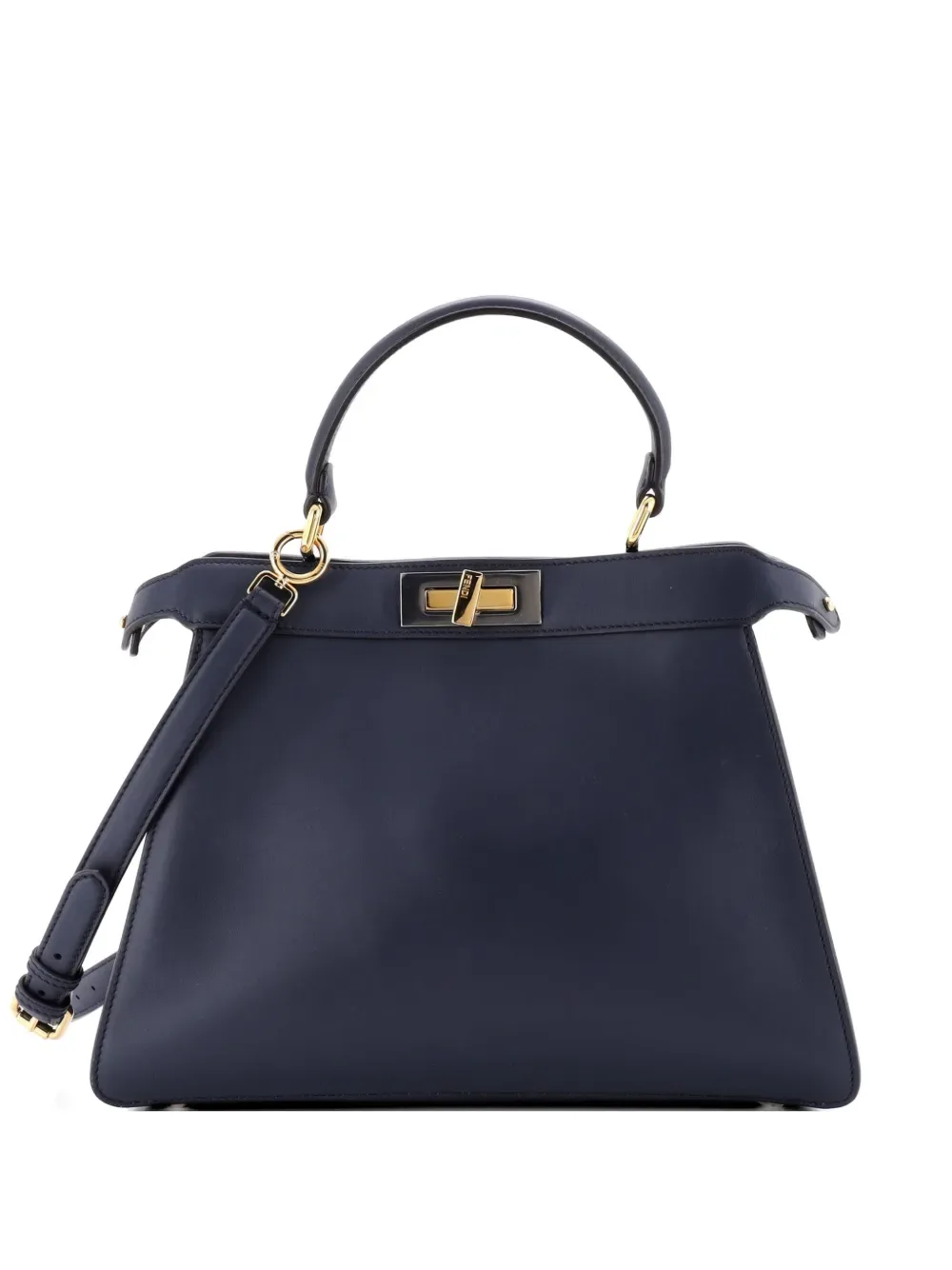Peekaboo ISeeU Bag Leather Medium satchel -
