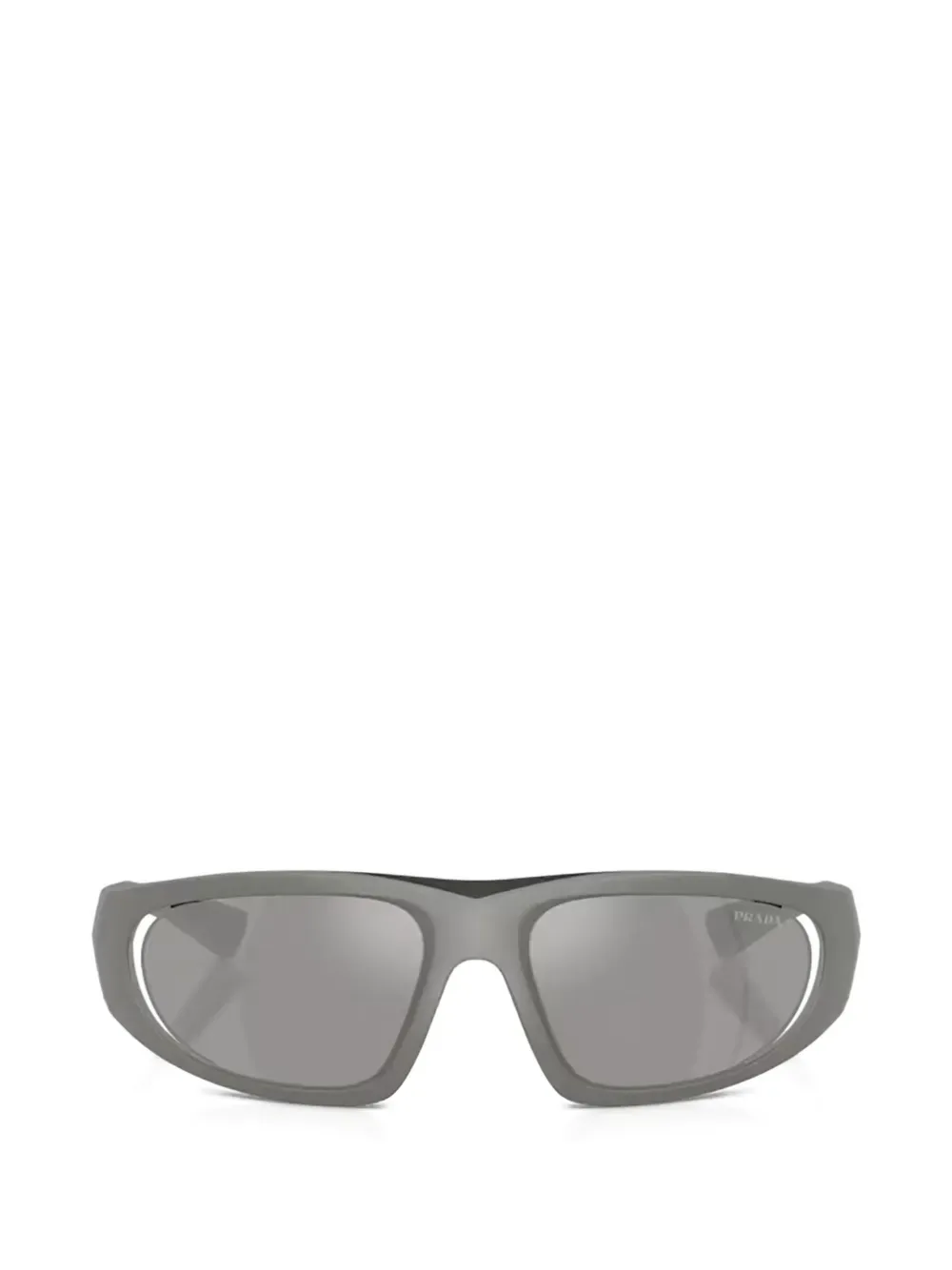 oval-frame sunglasses -