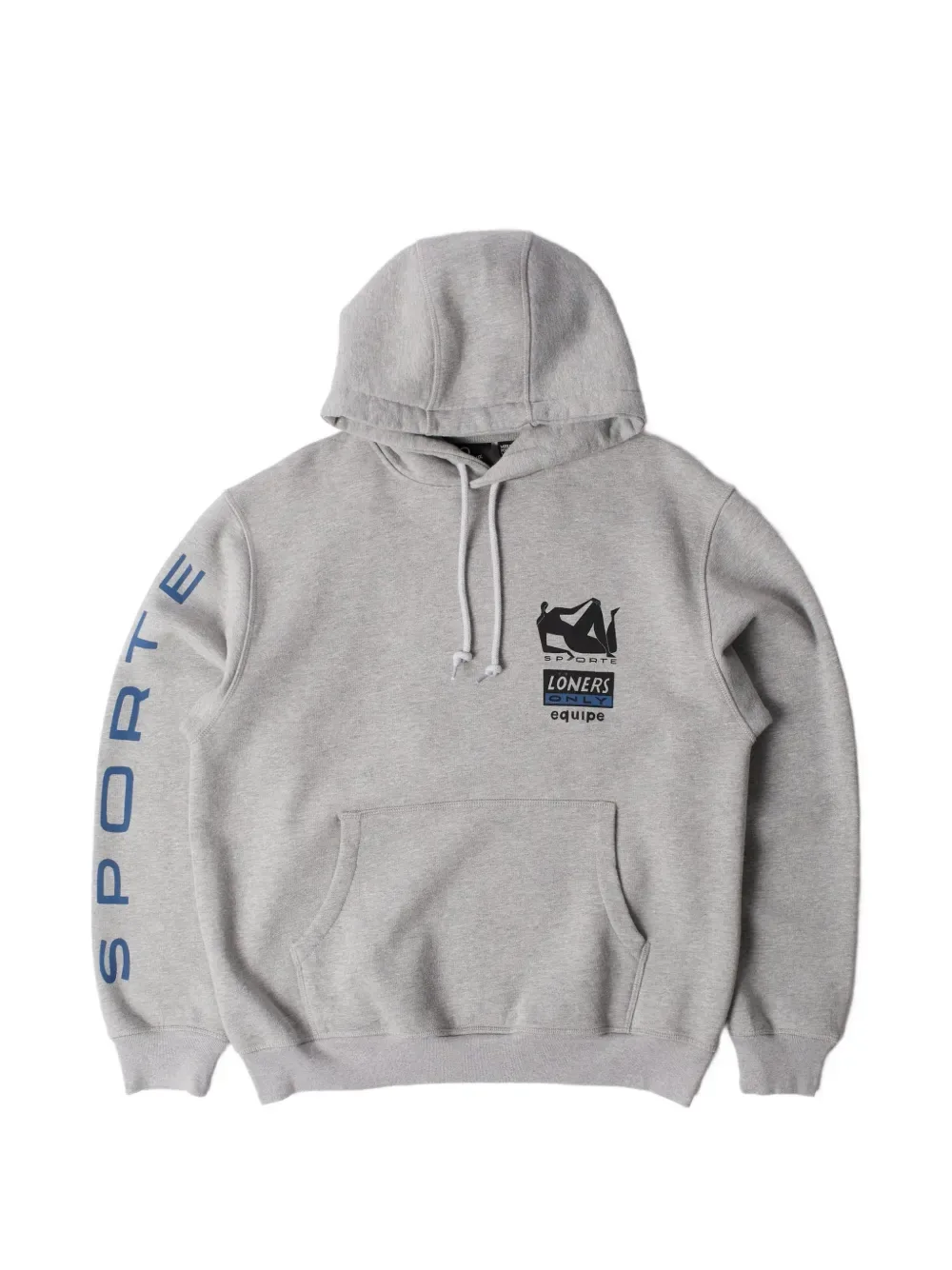 Parra Sporte graphic-detail cotton hoodie - by BY PARRA