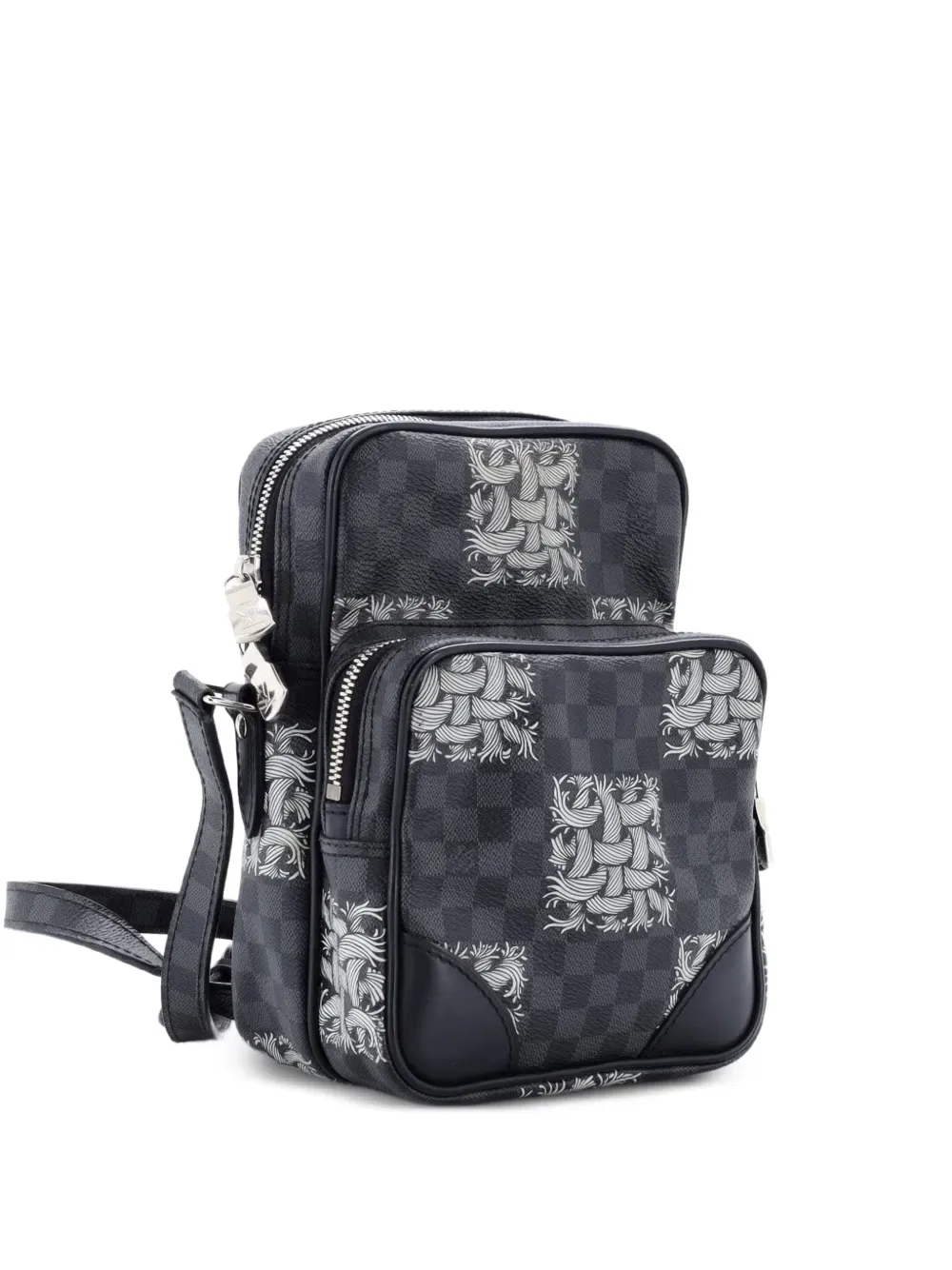 Amazone Bag Limited Edition Nemeth Damier Graphite crossbody bag -