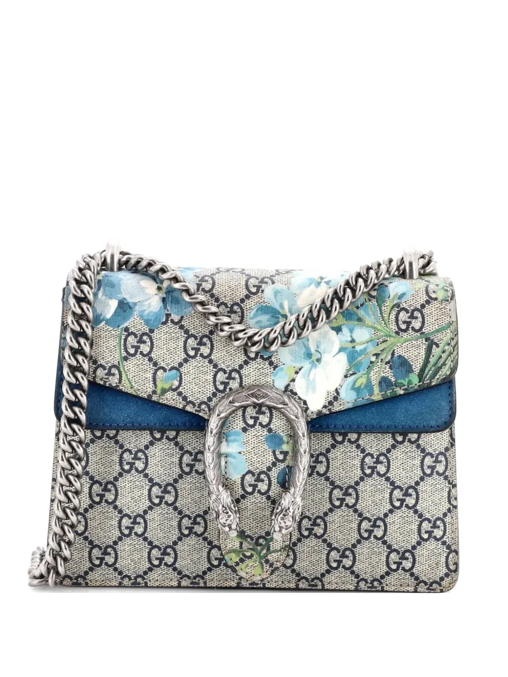 Dionysus Bag Blooms Print GG Coated Canvas Mini shoulder bag -