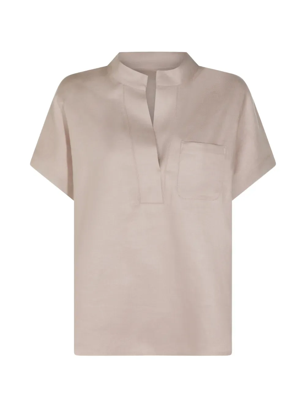 short-sleeve blouse -