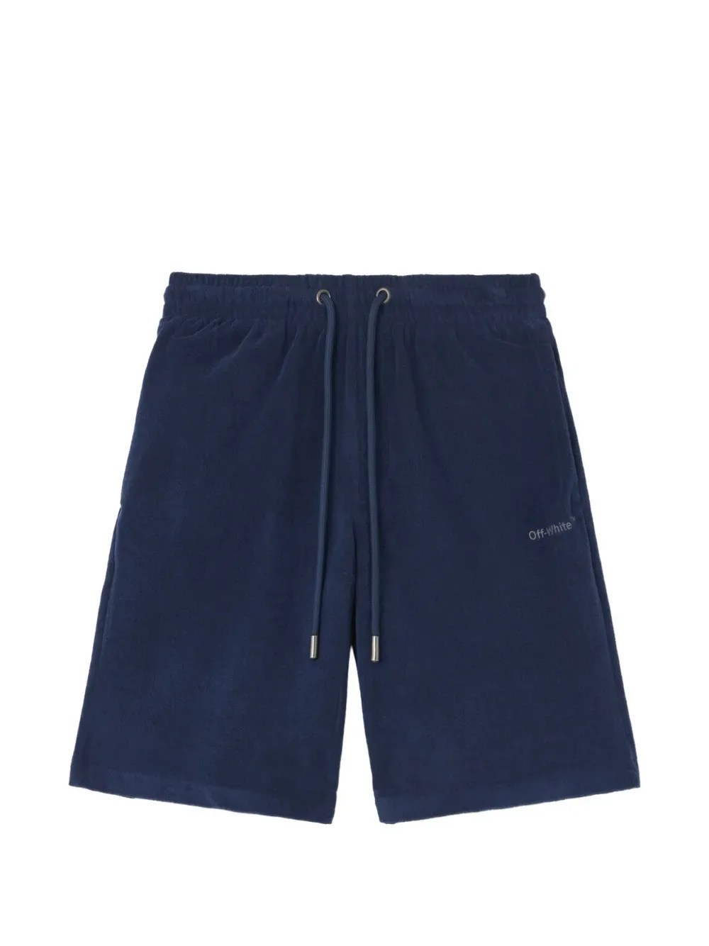 logo-detail terrycloth track shorts -