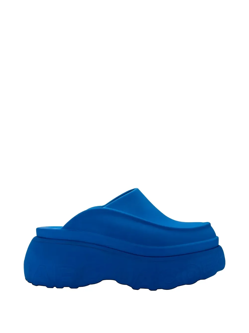 x Melissa logo-embossed mules -