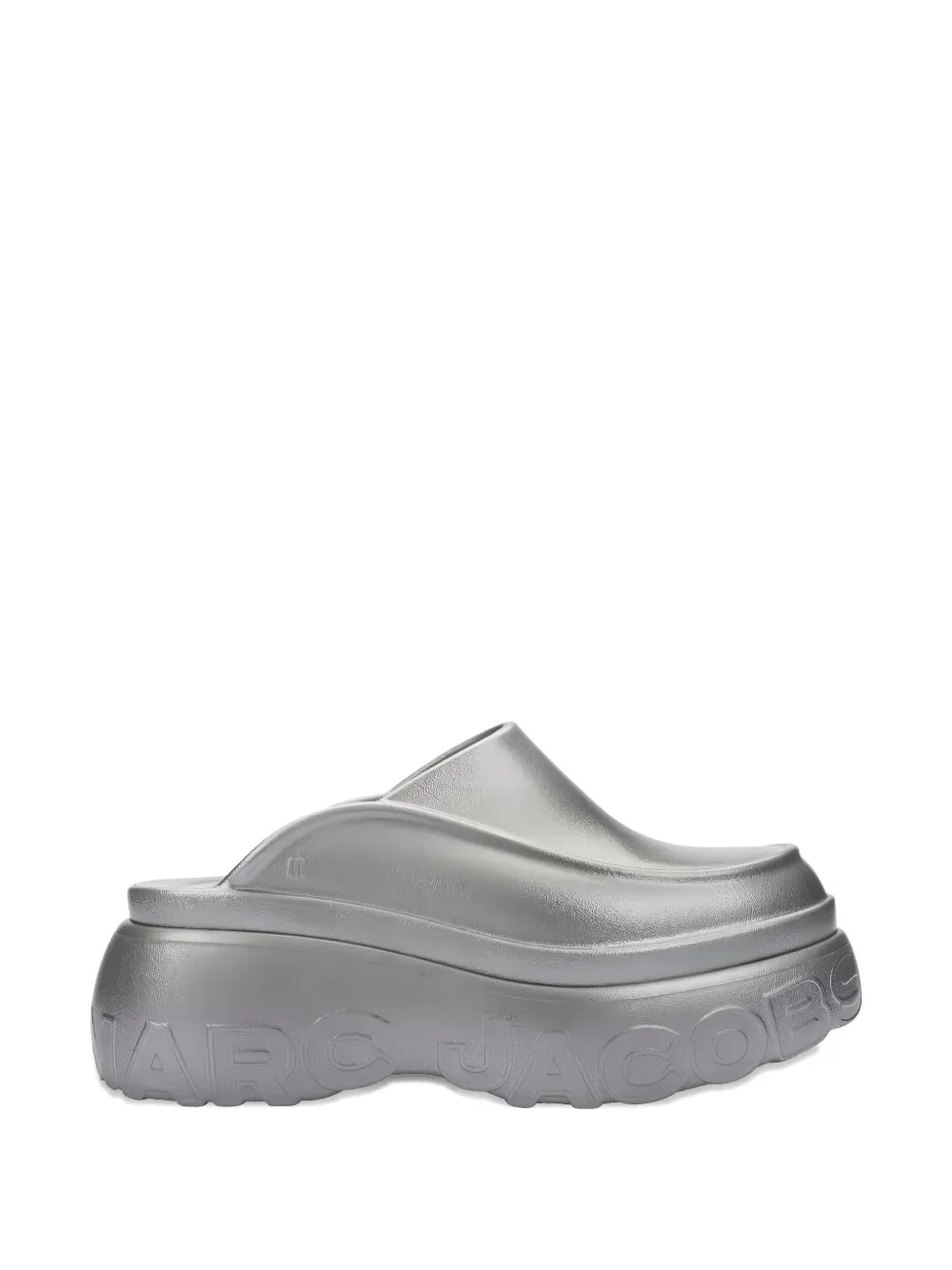 x Melissa logo-embossed mules -