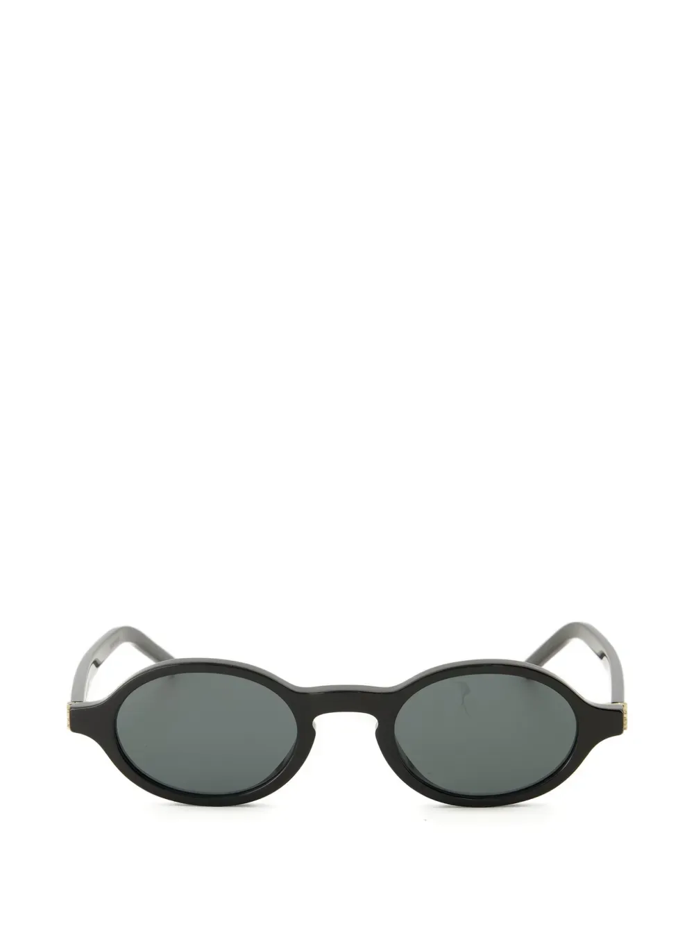 oval-frame sunglasses -