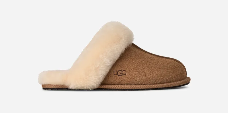 Scuffette II Suede Sheepskin Slipper