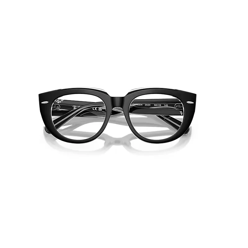 Doreen Optics Eyeglasses Clear Lenses Polarized by Ray-Ban