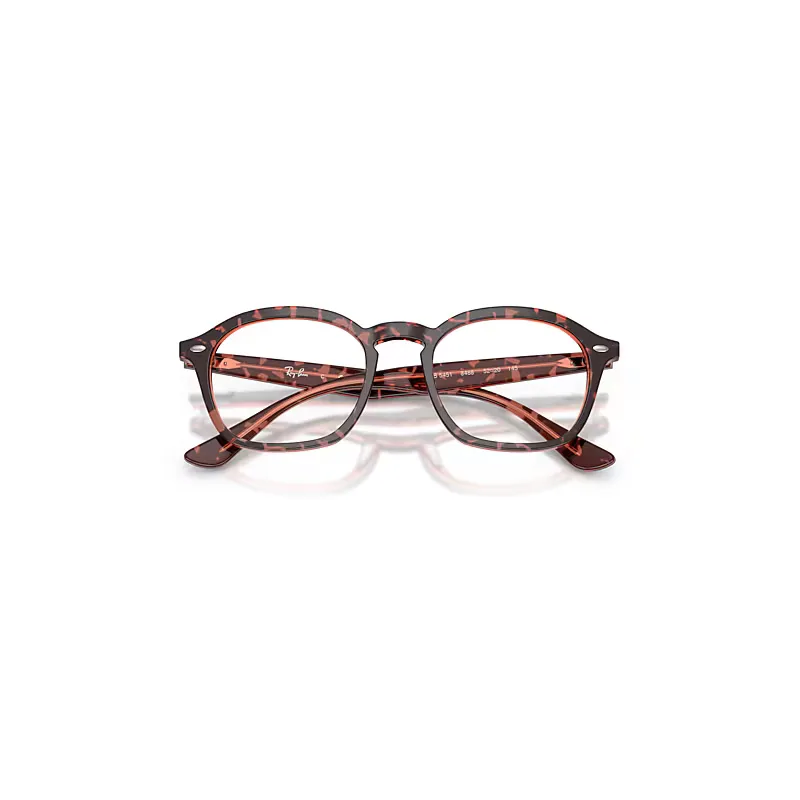 Rb5451 Optics Eyeglasses Havana Frame Clear Lenses Polarized