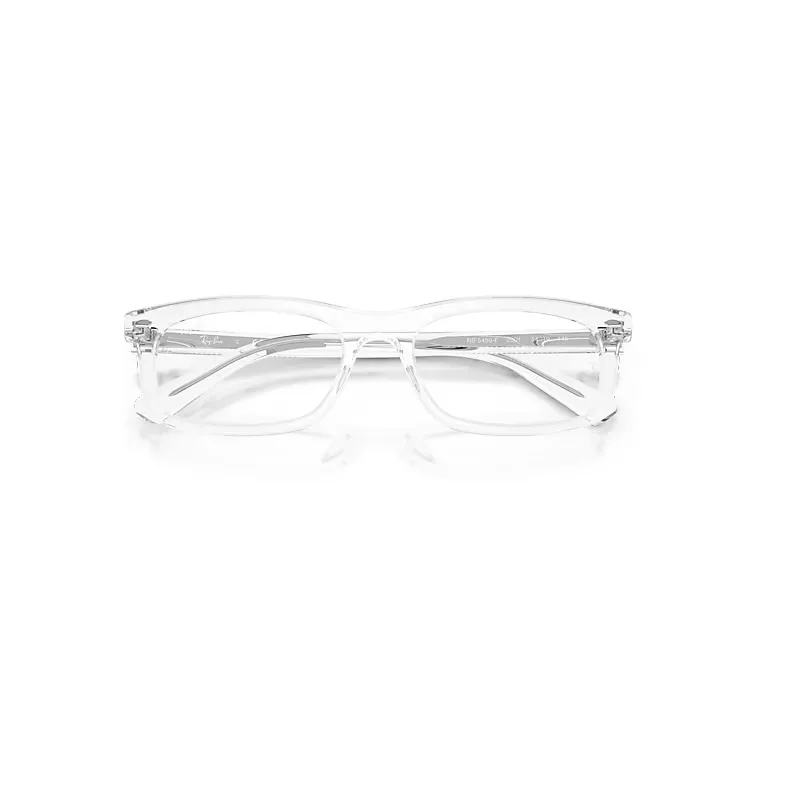 Rb5450 Optics Eyeglasses Black Frame Clear Lenses Polarized