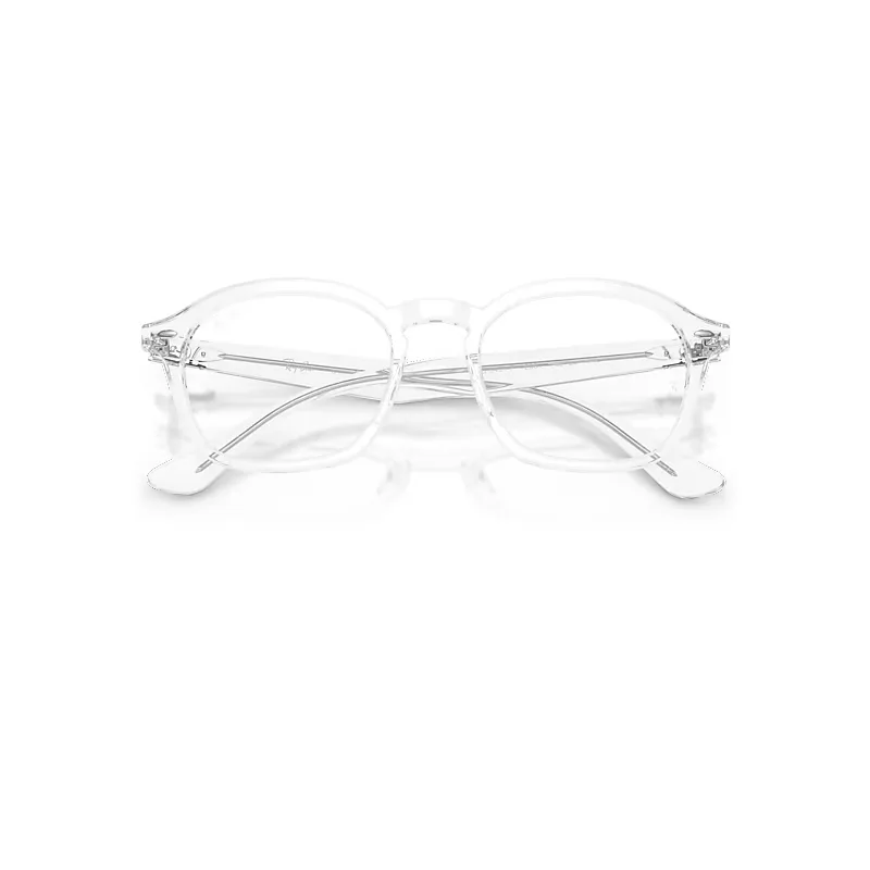 Rb5451 Optics Eyeglasses Havana & Red Frame Clear Lenses Polarized