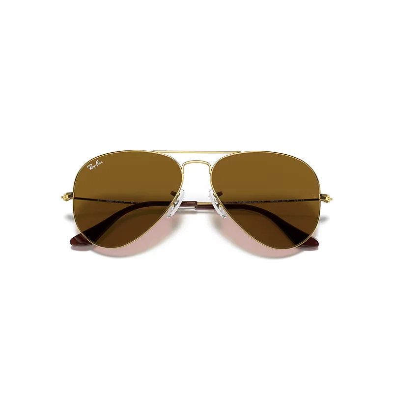 Aviator Classic Sunglasses Brown Lenses