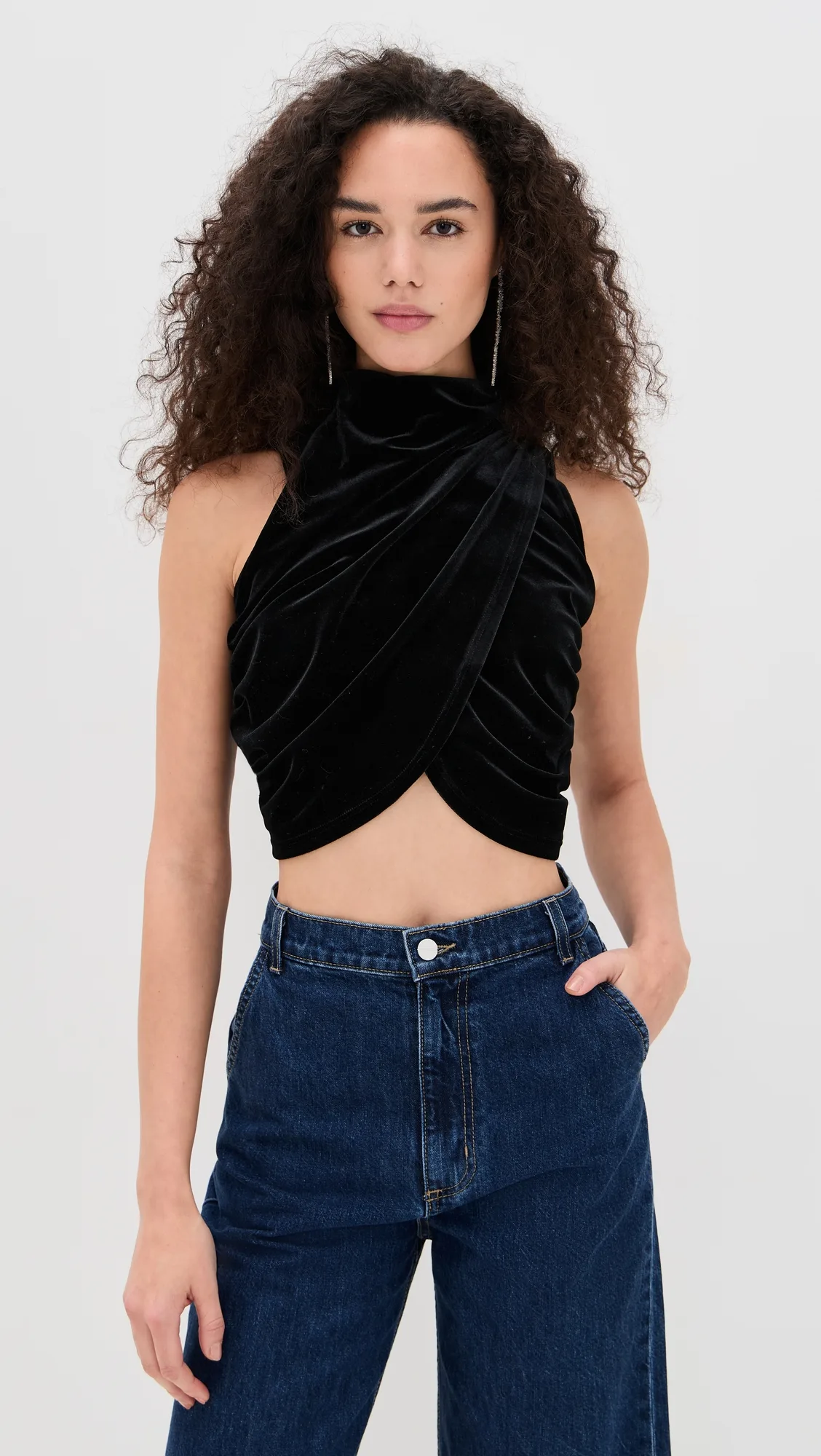 Mel Velvet Top
