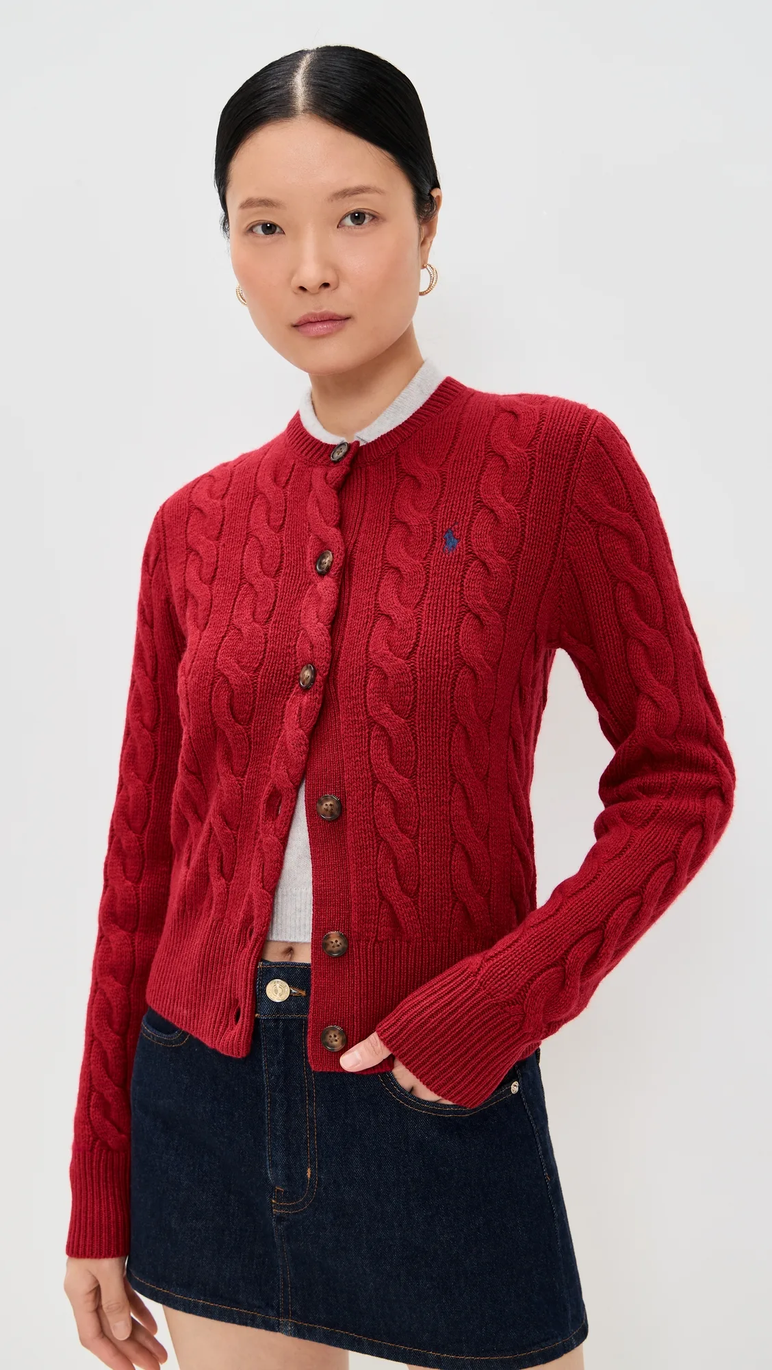 RWS Long Sleeve Crew Neck Cardigan