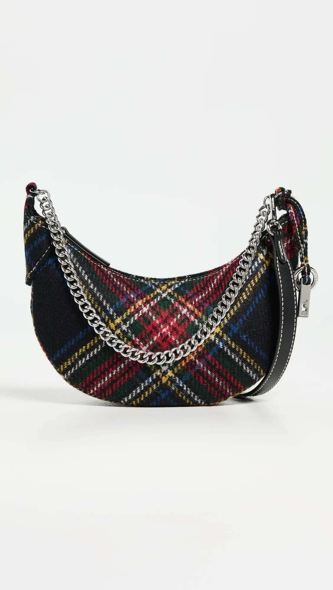 Tartan Polo ID Mini Chain Crossbody Bag by Polo Ralph Lauren