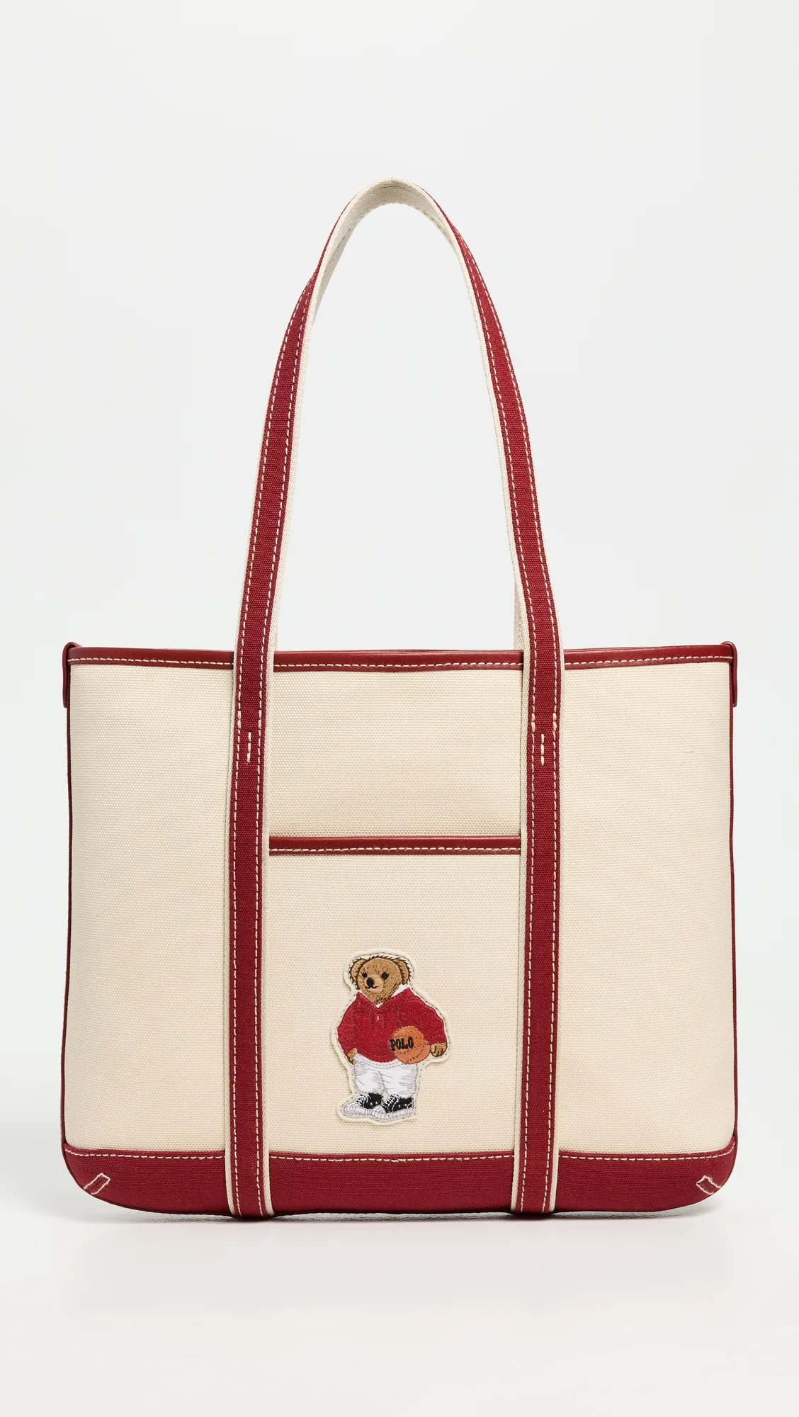 Basketball Bear Small Shopper Tote