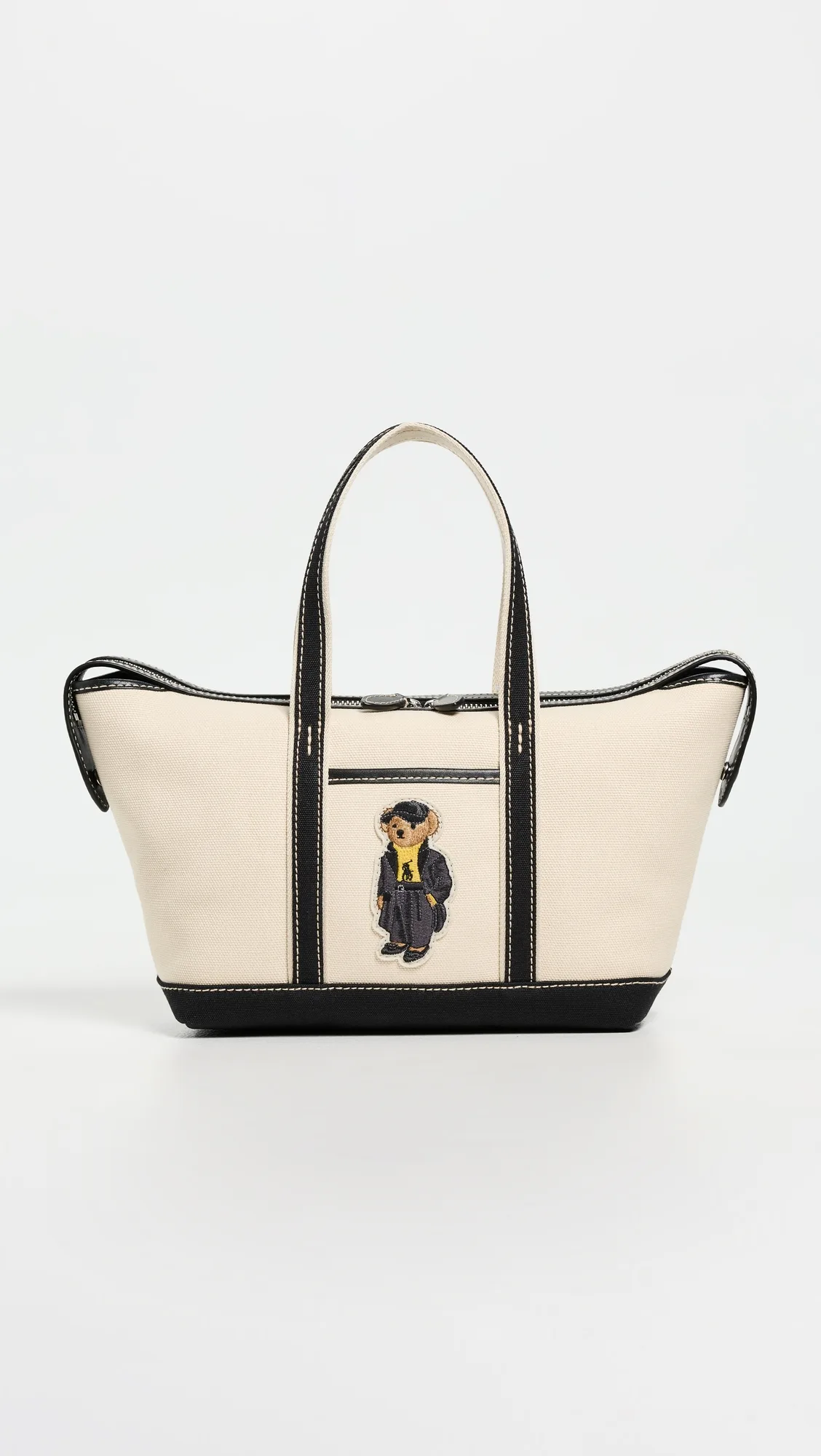 Holiday Bear Mini Shopping Tote