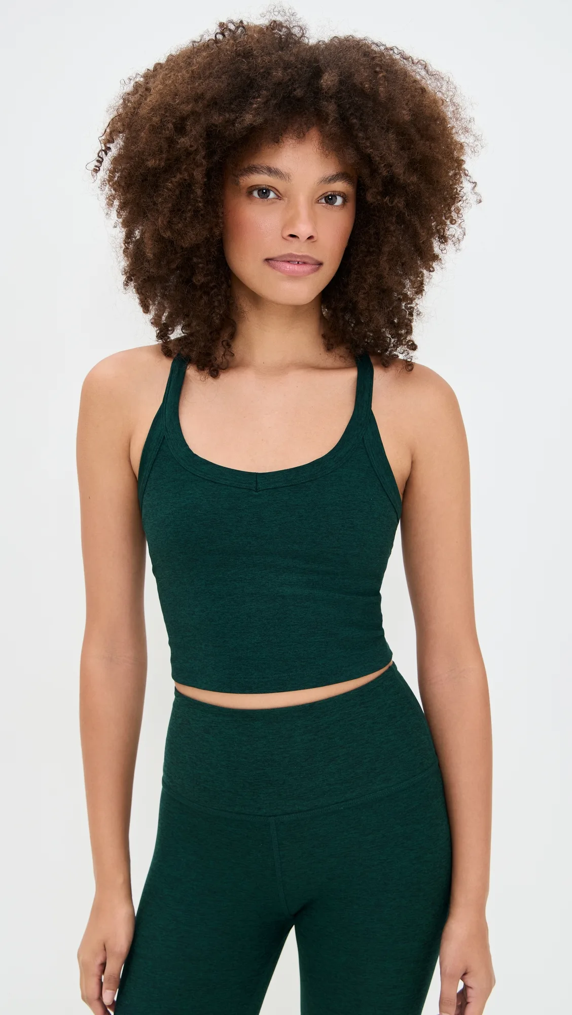 Spacedye On The Up Cropped Tank by Beyond Yoga