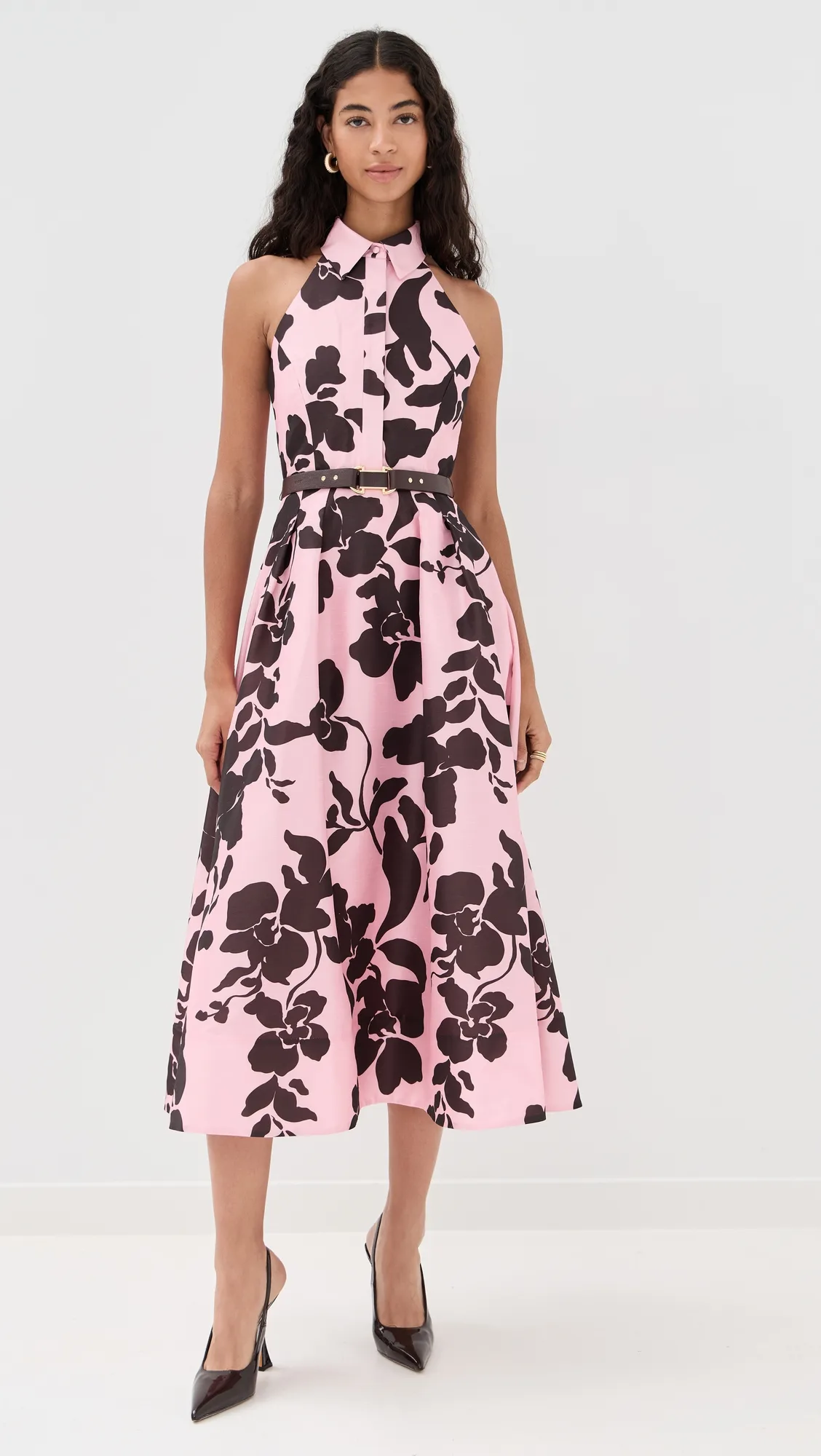 Connie Halter Midi Dress by Rebecca Vallance